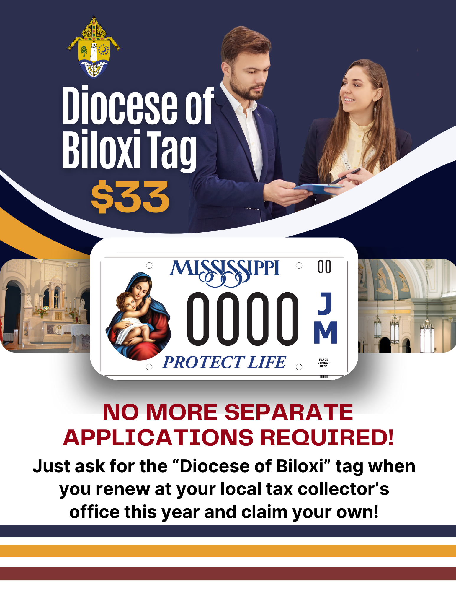 Pro Life Billboards Catholic Diocese of Biloxi Biloxi, Mississippi